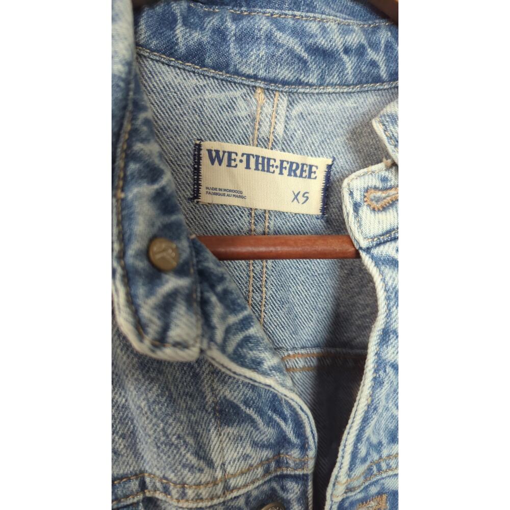 We The Free Touch The Sky Denim Jumpsuit NWT - Picture 5 of 8